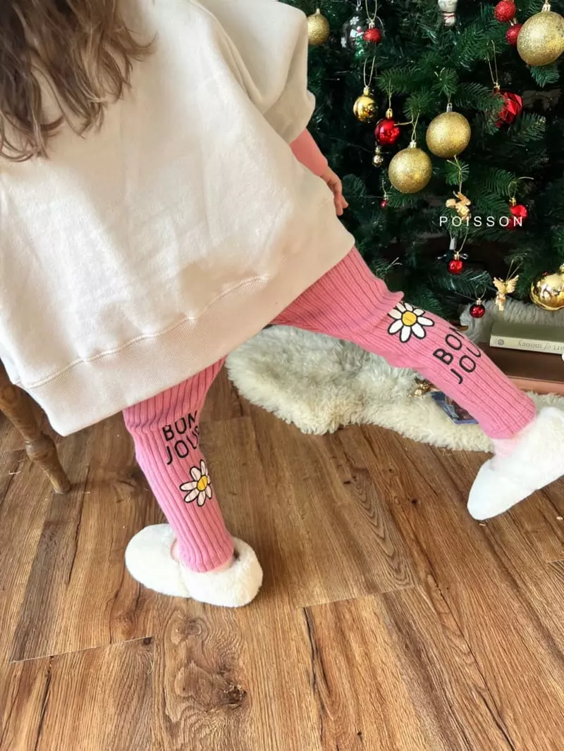 Poisson - Korean Children Fashion - #Kfashion4kids - Daisy Leggings - 10
