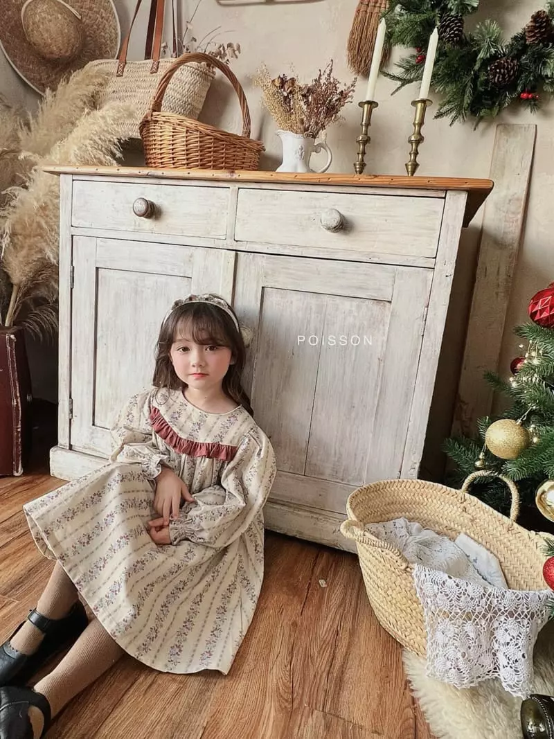 Poisson - Korean Children Fashion - #childofig - Bin Corduroy One-piece - 4