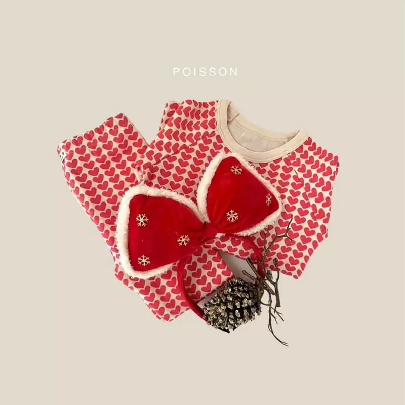 Poisson - Korean Children Fashion - #childrensboutique - Christmas Ribbon Hairband - 2