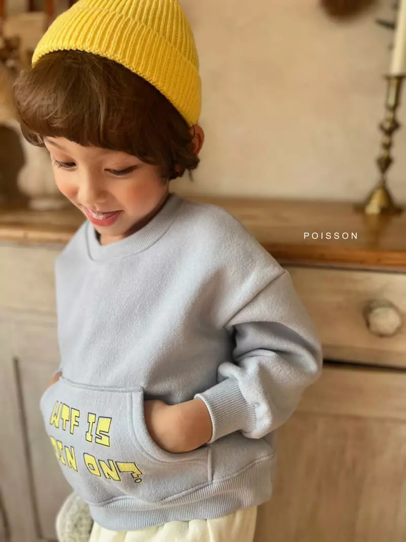 Poisson - Korean Children Fashion - #childrensboutique - Pocket Sweatshirt - 7