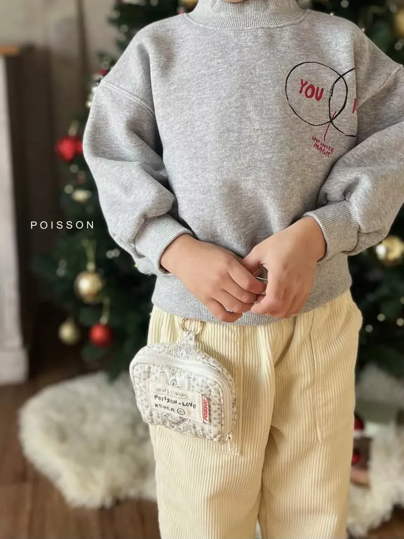 Poisson - Korean Children Fashion - #designkidswear - U And Me Turtleneck Sweatshirt - 11