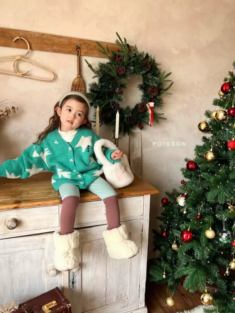 Poisson - Korean Children Fashion - #fashionkids - Winter Embroidery Leggings - 10