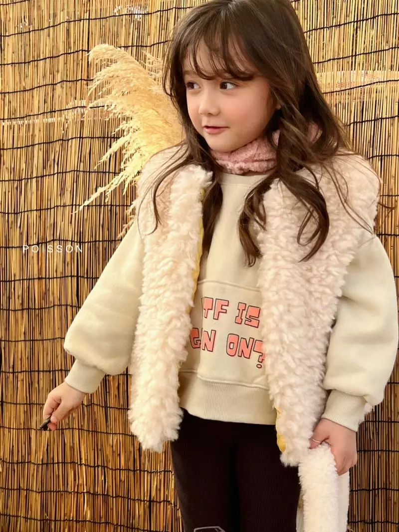 Poisson - Korean Children Fashion - #kidsshorts - Pocket Sweatshirt - 11