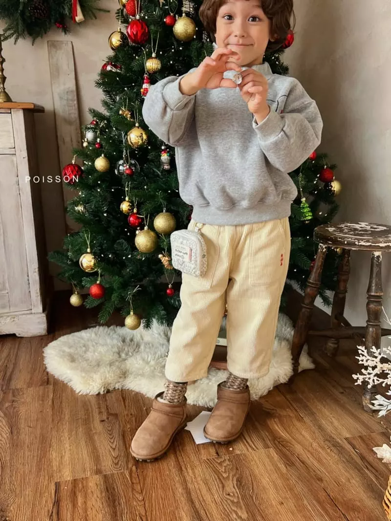 Poisson - Korean Children Fashion - #kidsstore - Ewveryone Corduroy Pants - 8