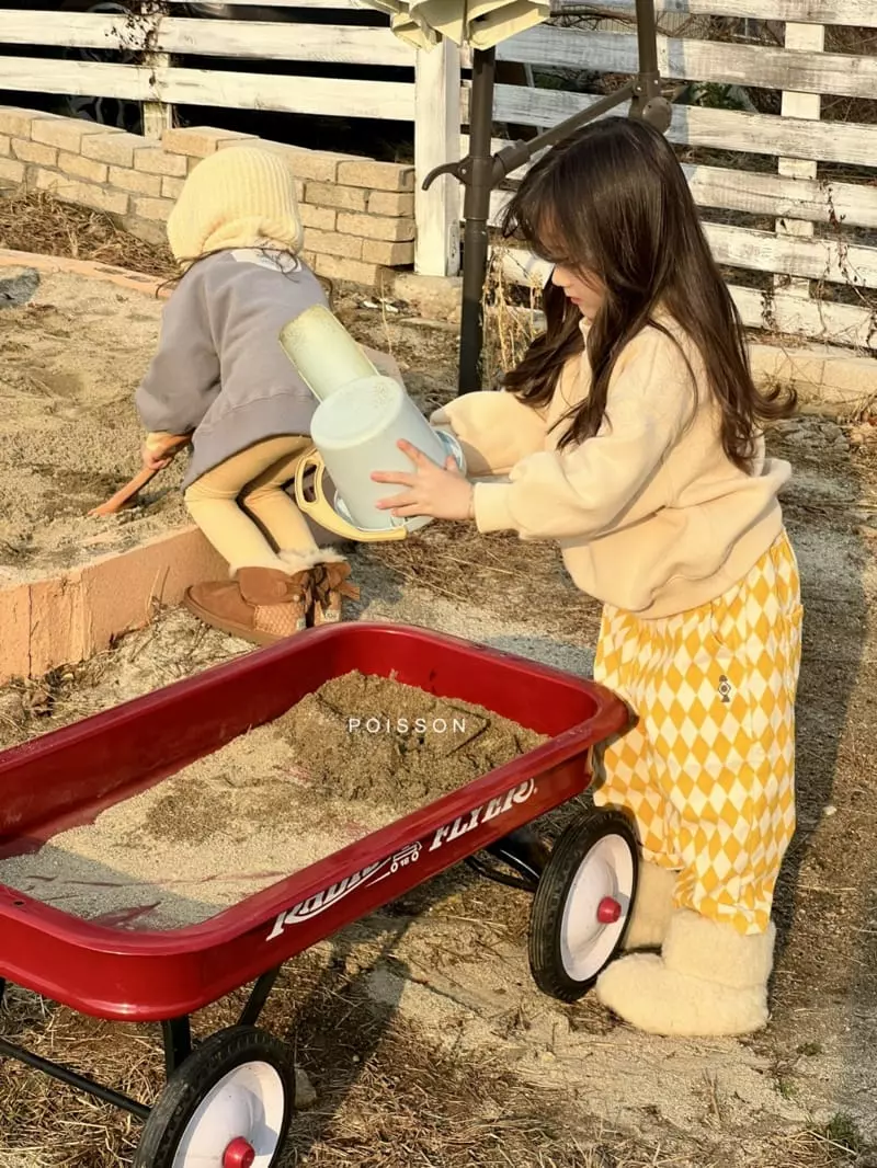 Poisson - Korean Children Fashion - #kidsstore - Argyle Pants - 7