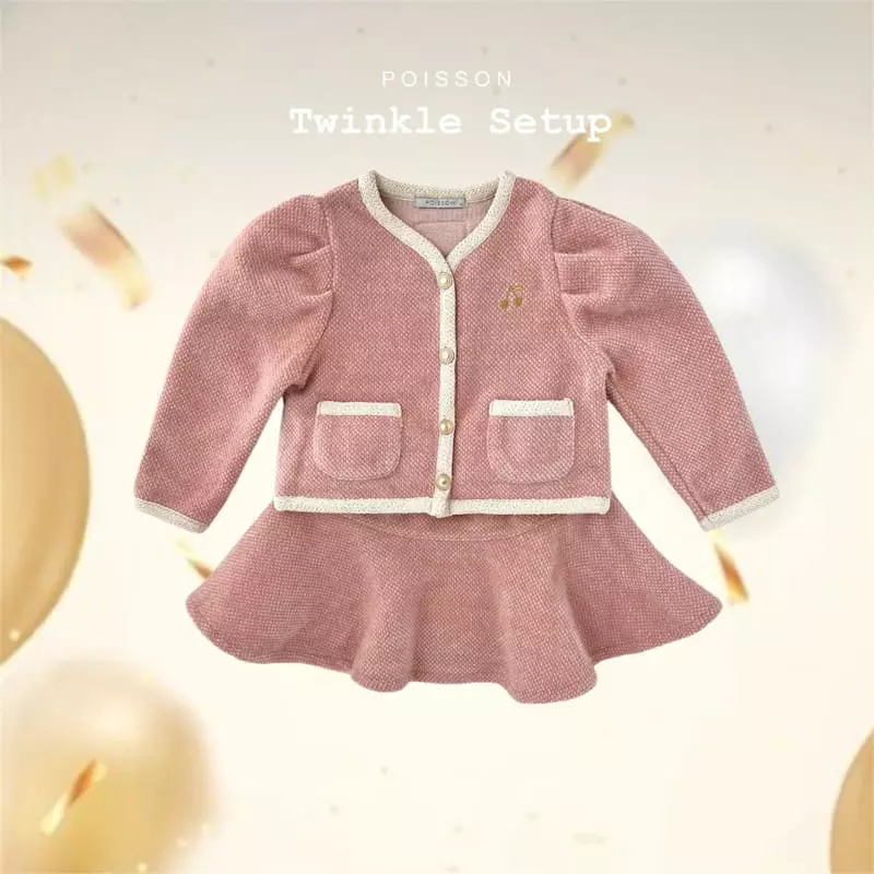 Poisson - Korean Children Fashion - #kidsstore - Trinkle Set-up - 4