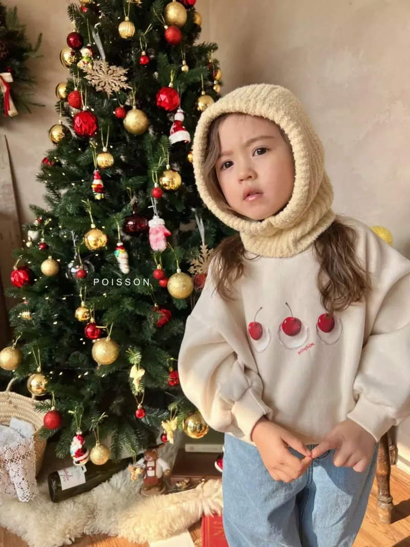Poisson - Korean Children Fashion - #kidzfashiontrend - Cherry Cake Sweatshirt - 7