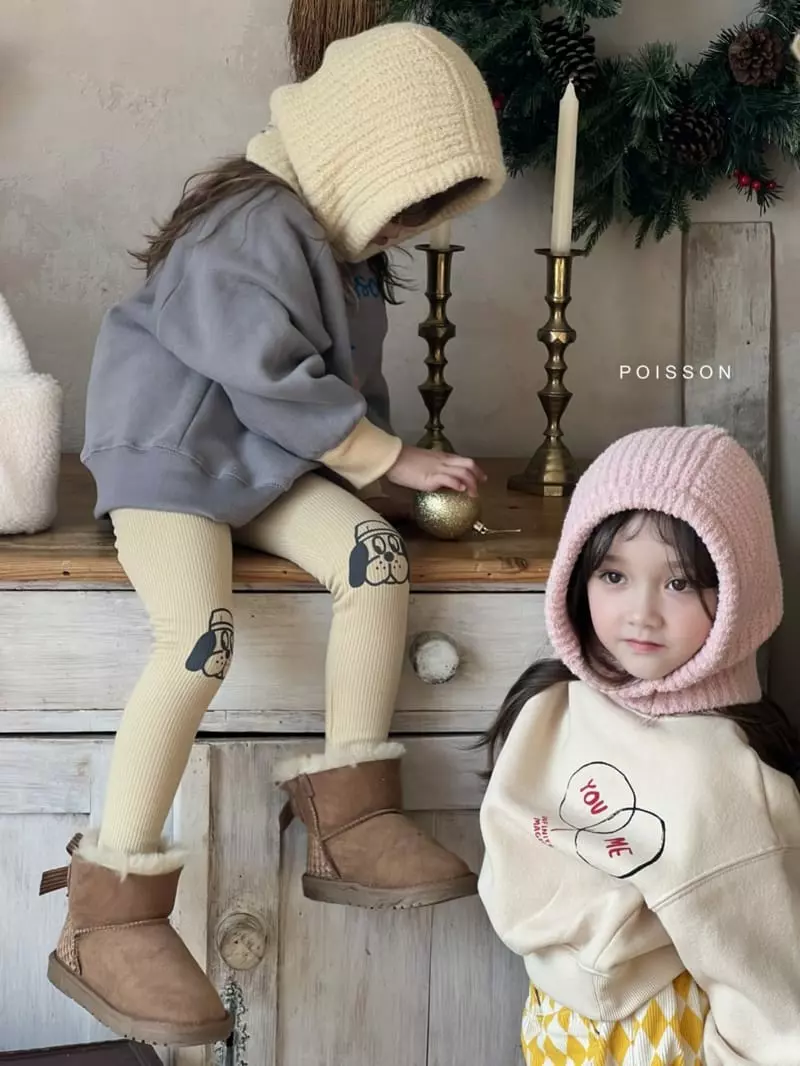 Poisson - Korean Children Fashion - #kidzfashiontrend - U And Me Turtleneck Sweatshirt - 2