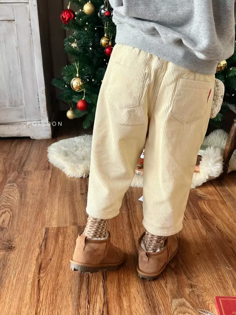 Poisson - Korean Children Fashion - #kidzfashiontrend - Ewveryone Corduroy Pants - 9