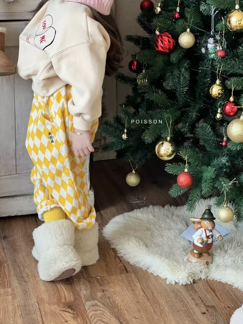 Poisson - Korean Children Fashion - #kidzfashiontrend - Argyle Pants - 8