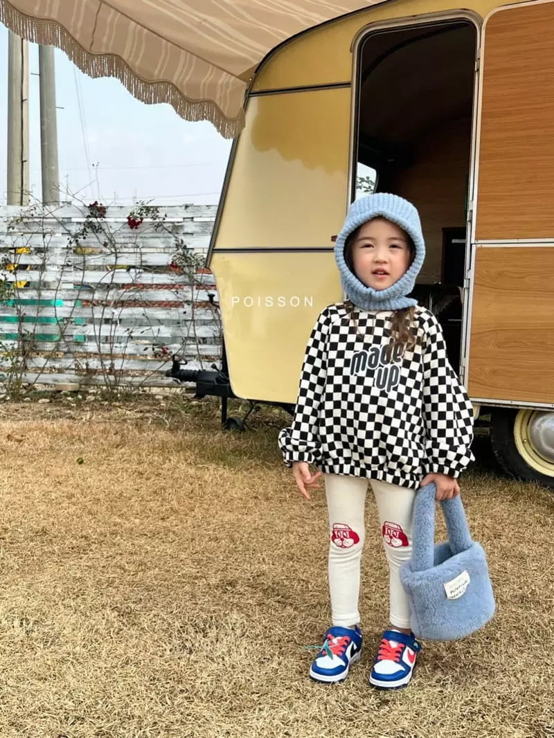 Poisson - Korean Children Fashion - #littlefashionista - Made Checker Tee - 8