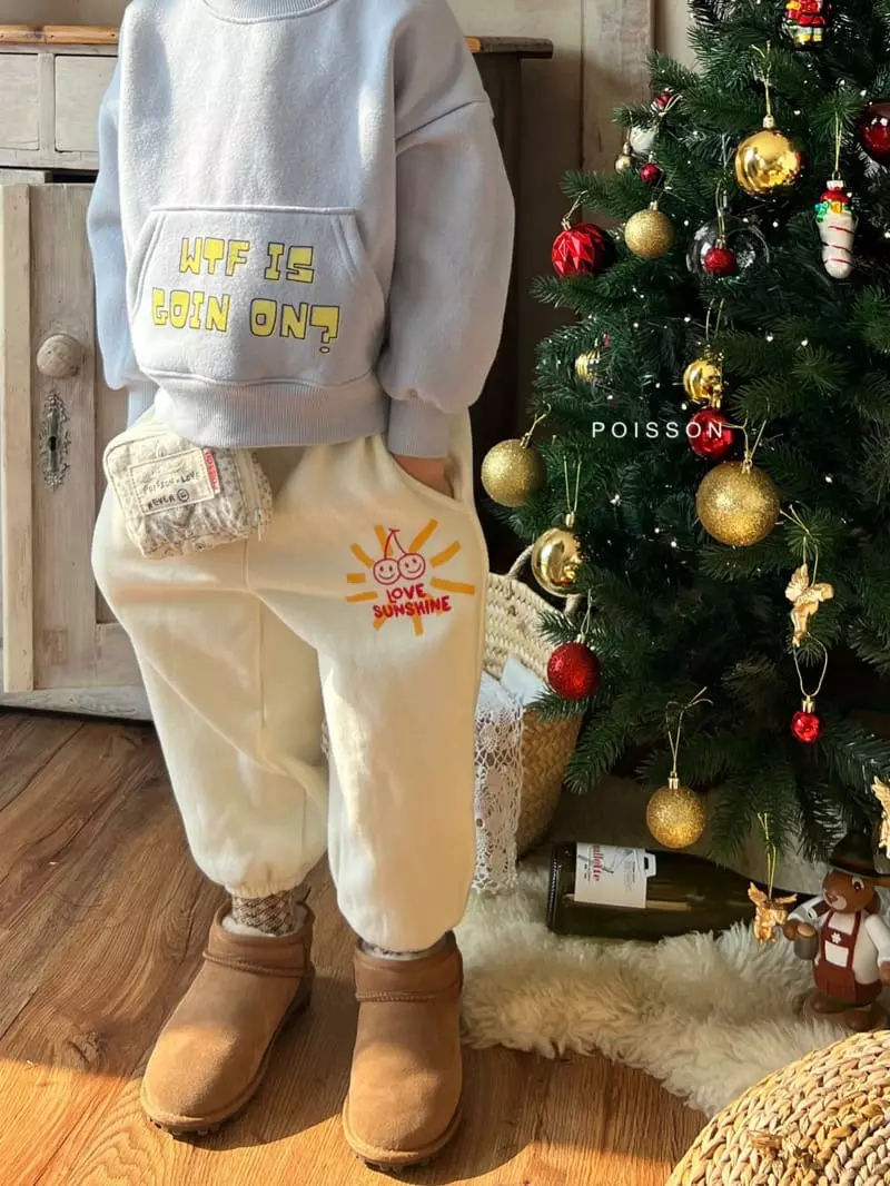 Poisson - Korean Children Fashion - #littlefashionista - Pocket Sweatshirt