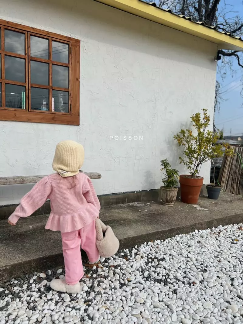 Poisson - Korean Children Fashion - #littlefashionista - Cherry Knit Tee - 11