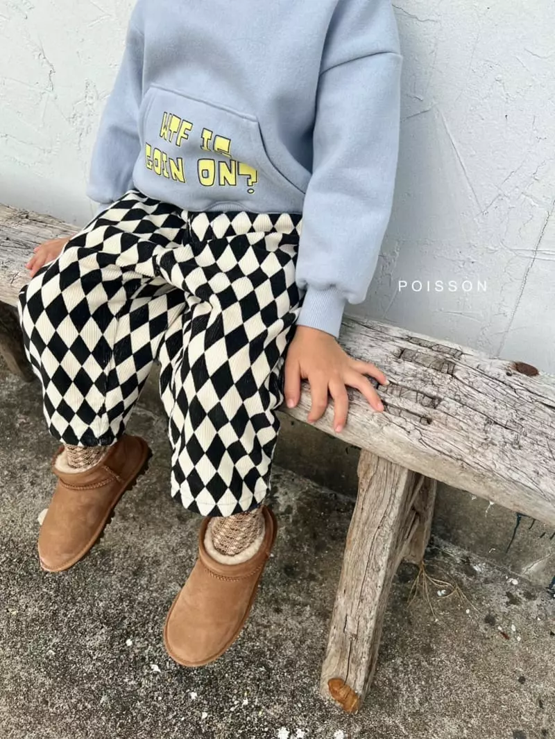 Poisson - Korean Children Fashion - #littlefashionista - Argyle Pants - 10