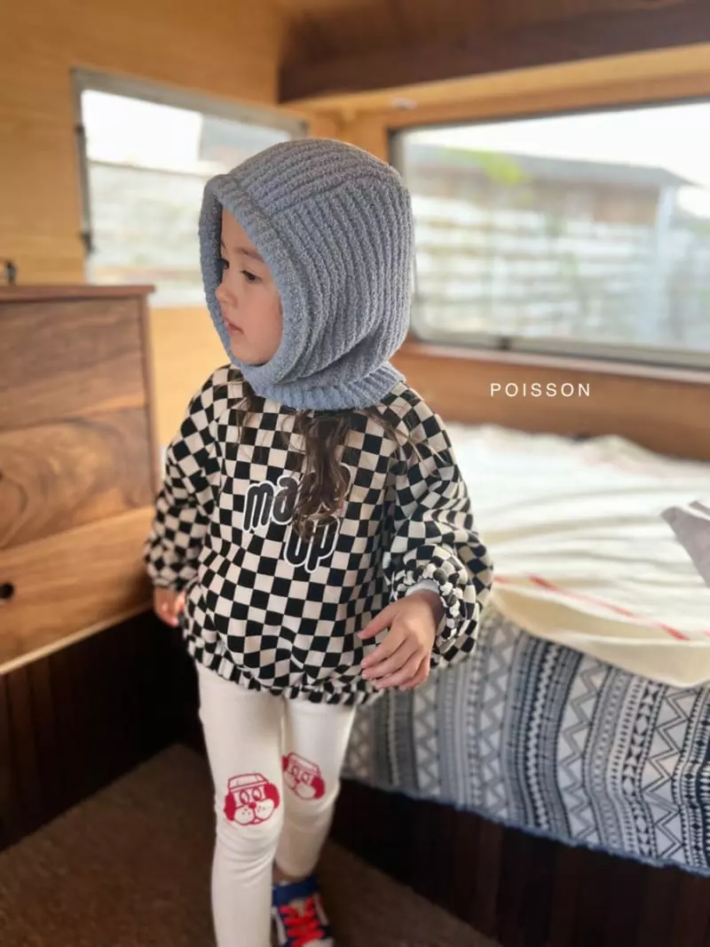 Poisson - Korean Children Fashion - #magicofchildhood - Made Checker Tee - 9