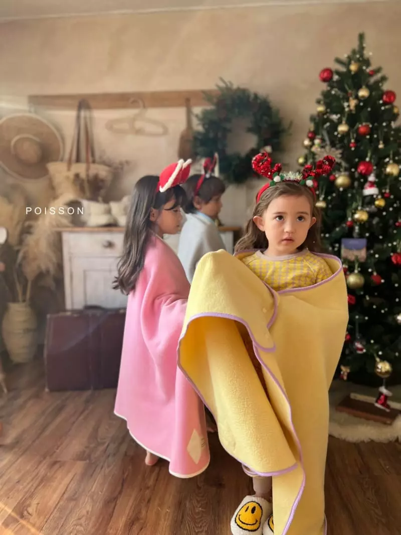 Poisson - Korean Children Fashion - #magicofchildhood - Macaroon Blanket - 4