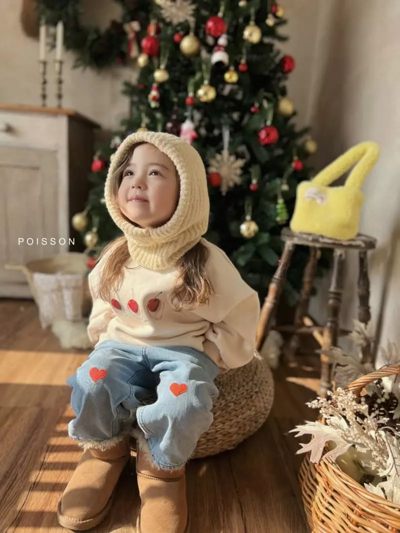 Poisson - Korean Children Fashion - #minifashionista - Cherry Cake Sweatshirt - 11
