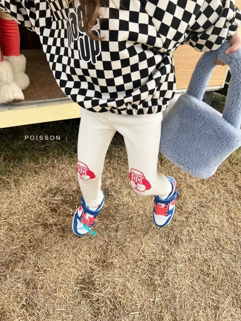 Poisson - Korean Children Fashion - #minifashionista - Made Checker Tee - 10