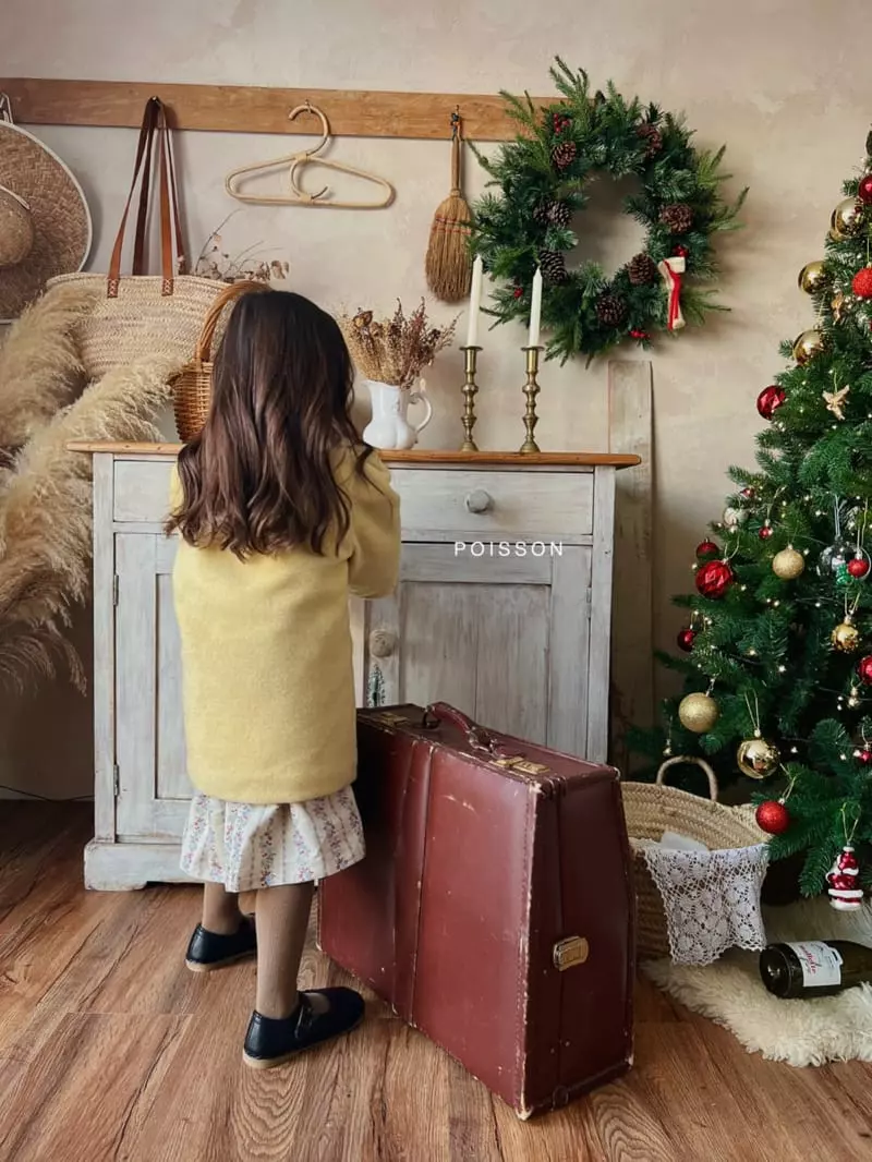 Poisson - Korean Children Fashion - #minifashionista - Pretty Coat