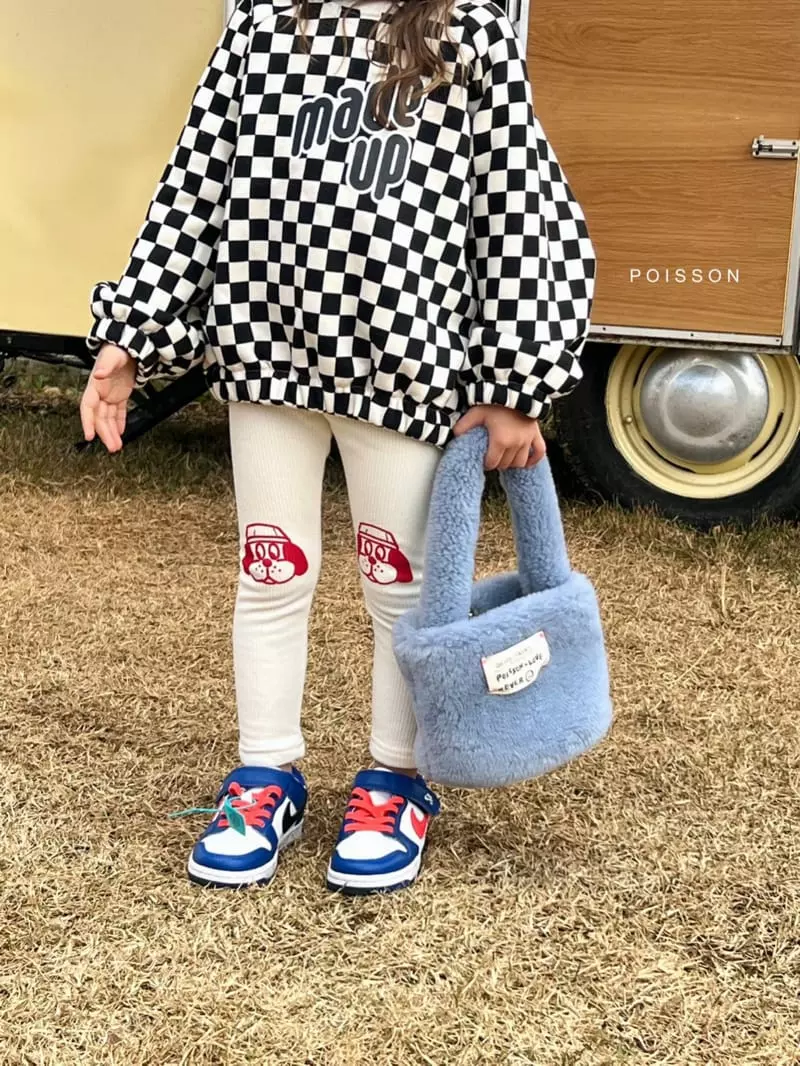 Poisson - Korean Children Fashion - #prettylittlegirls - Made Checker Tee - 11