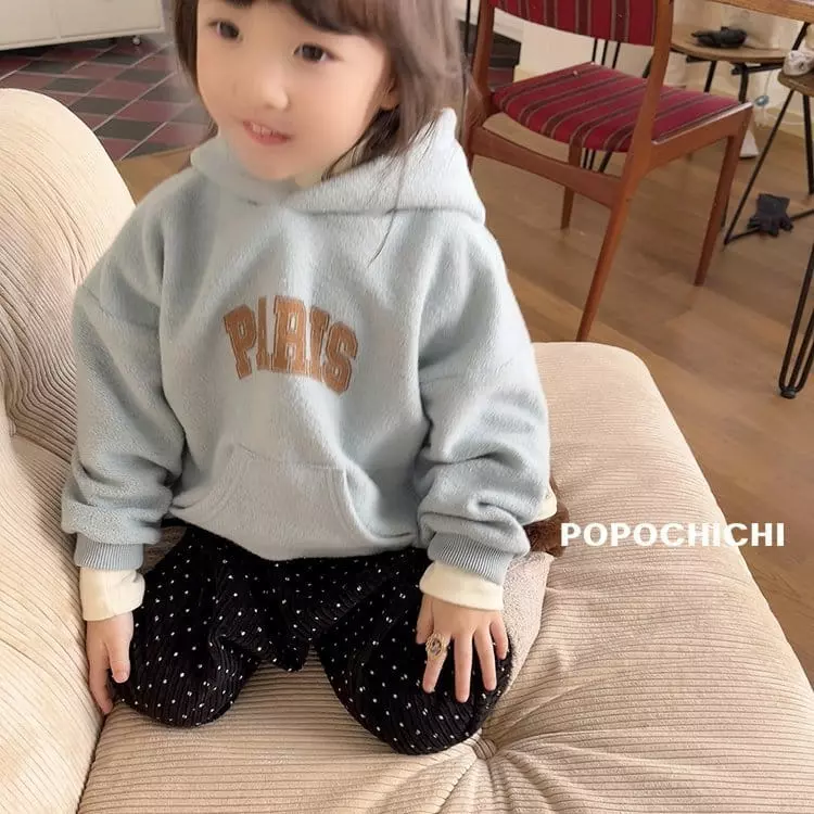 Popochichi - Korean Children Fashion - #Kfashion4kids - Paris Hoody Sweatshirt - 3