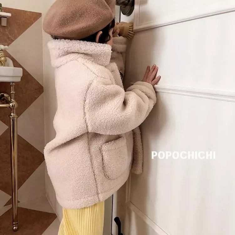 Popochichi - Korean Children Fashion - #Kfashion4kids - Bear Jacket