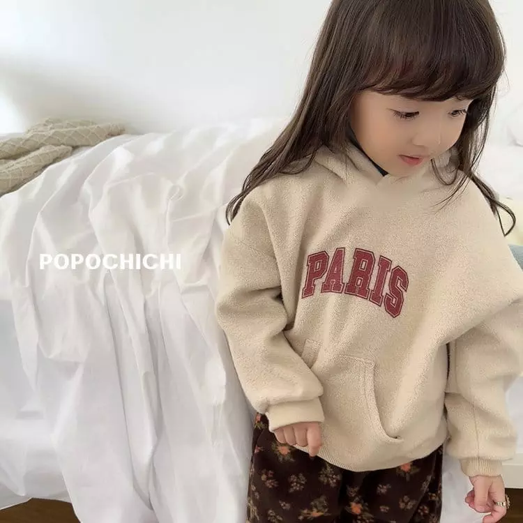 Popochichi - Korean Children Fashion - #childofig - Paris Hoody Sweatshirt - 9