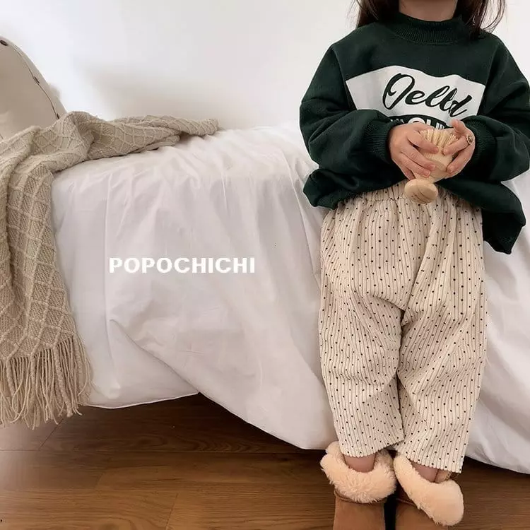 Popochichi - Korean Children Fashion - #childofig - Dot PANts - 4