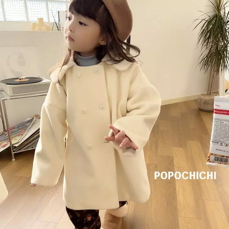 Popochichi - Korean Children Fashion - #childrensboutique - Caramel Coat - 12