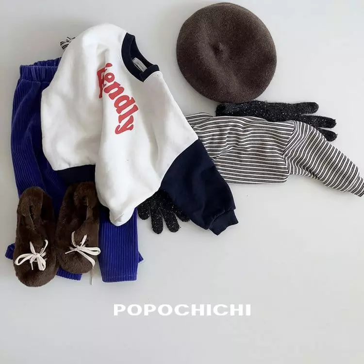 Popochichi - Korean Children Fashion - #designkidswear - Friendly Sweatshirt - 7