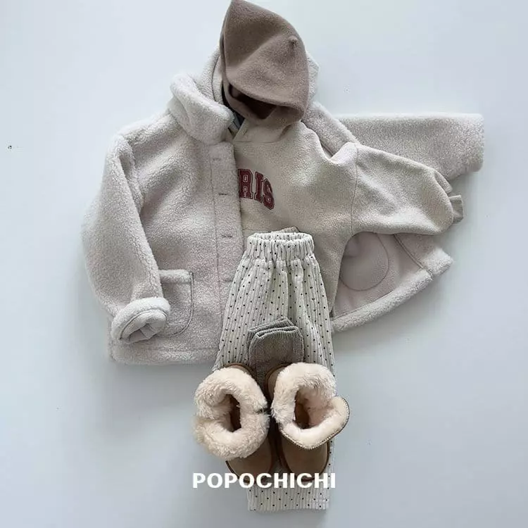 Popochichi - Korean Children Fashion - #discoveringself - Paris Hoody Sweatshirt - 12