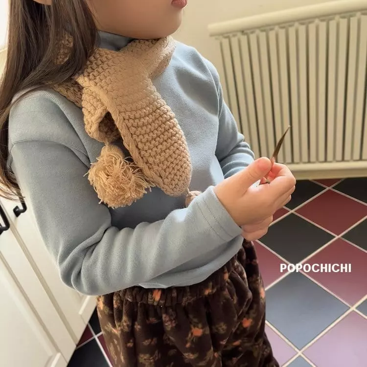 Popochichi - Korean Children Fashion - #designkidswear - Peach Tee - 4