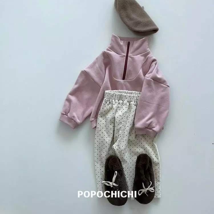 Popochichi - Korean Children Fashion - #fashionkids - Zipper Sweatshirt - 12