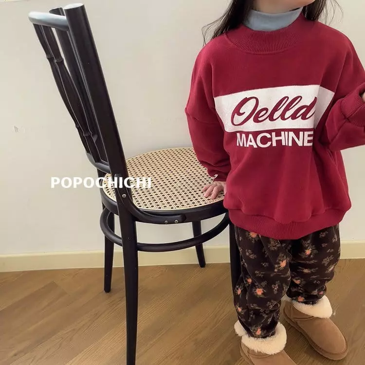 Popochichi - Korean Children Fashion - #kidsshorts - Engineer Sweatshirt