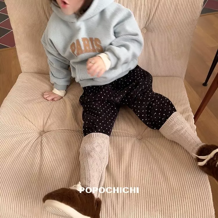 Popochichi - Korean Children Fashion - #magicofchildhood - Paris Hoody Sweatshirt - 5