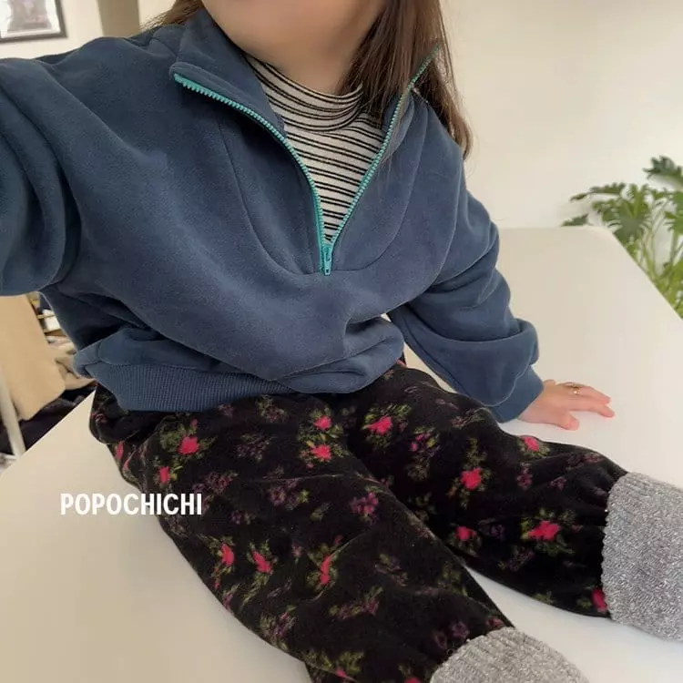 Popochichi - Korean Children Fashion - #littlefashionista - Zipper Sweatshirt - 4
