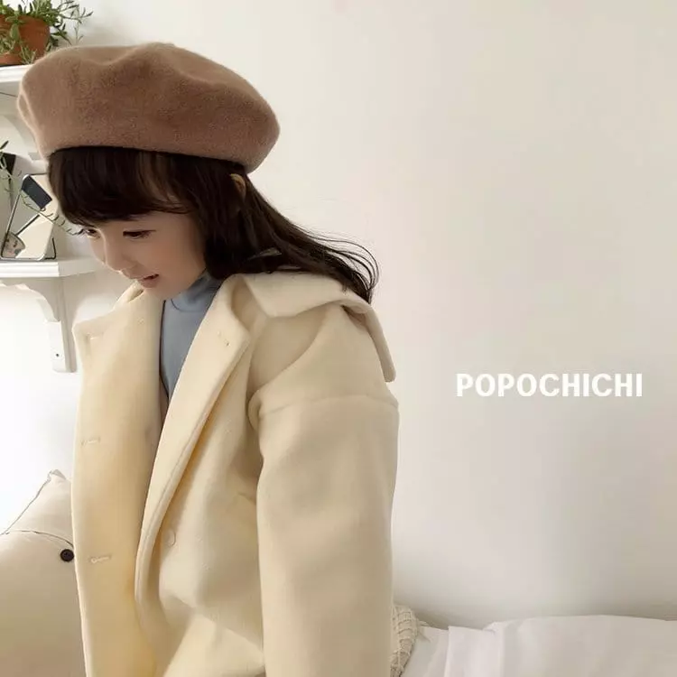 Popochichi - Korean Children Fashion - #minifashionista - Caramel Coat - 8