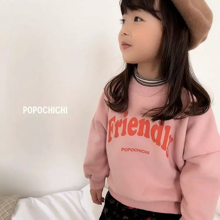 Popochichi - Korean Children Fashion - #minifashionista - Friendly Sweatshirt - 2