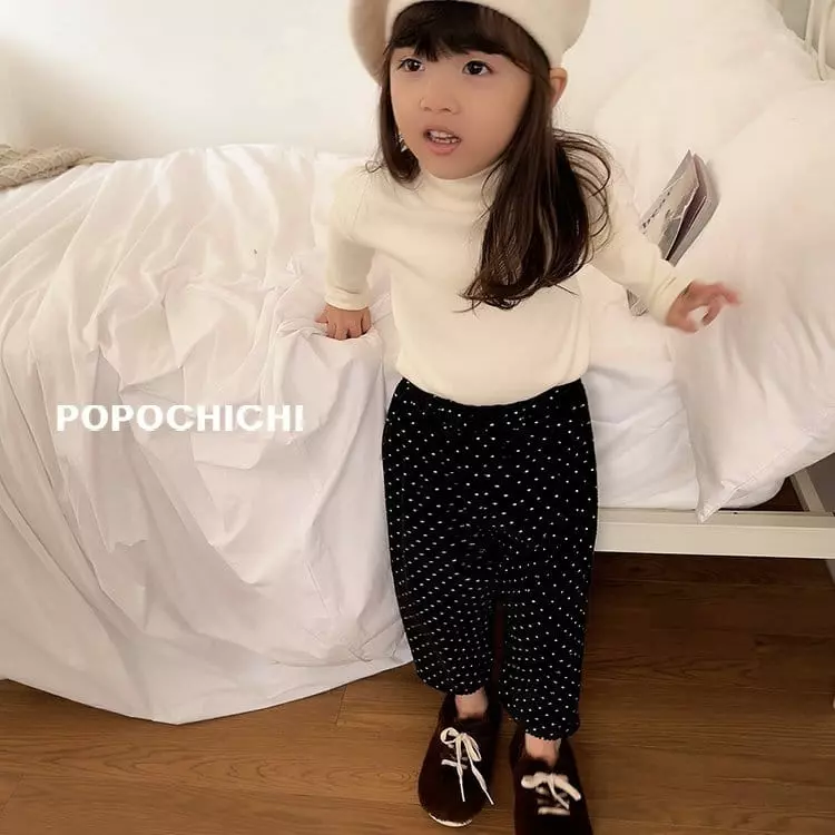 Popochichi - Korean Children Fashion - #minifashionista - Dot PANts