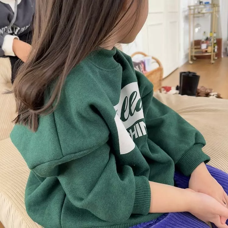 Popochichi - Korean Children Fashion - #prettylittlegirls - Engineer Sweatshirt - 8