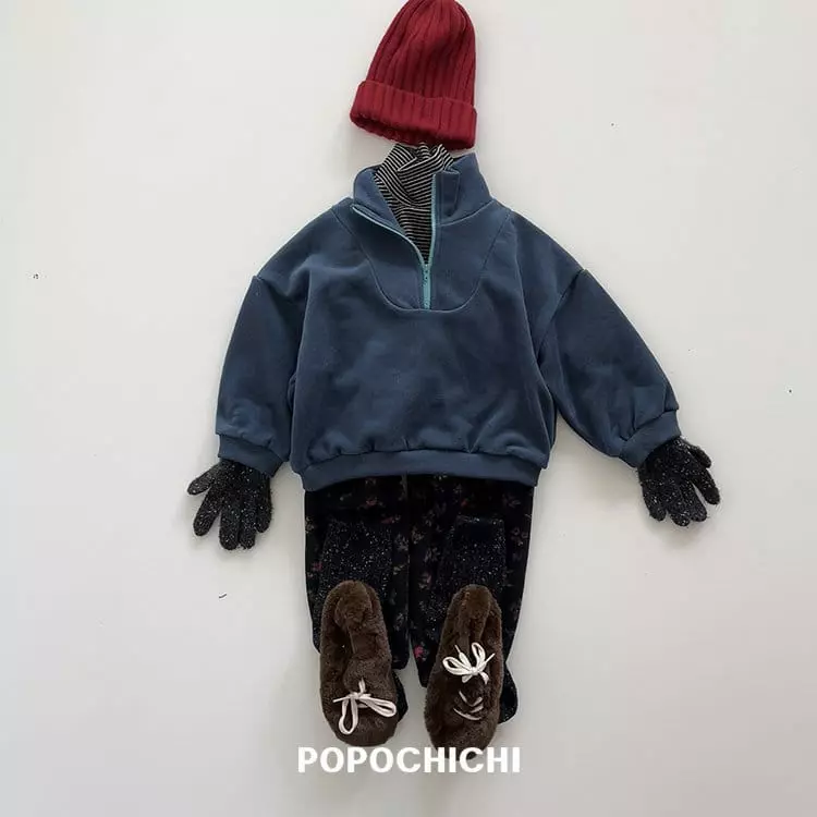 Popochichi - Korean Children Fashion - #prettylittlegirls - Zipper Sweatshirt - 6
