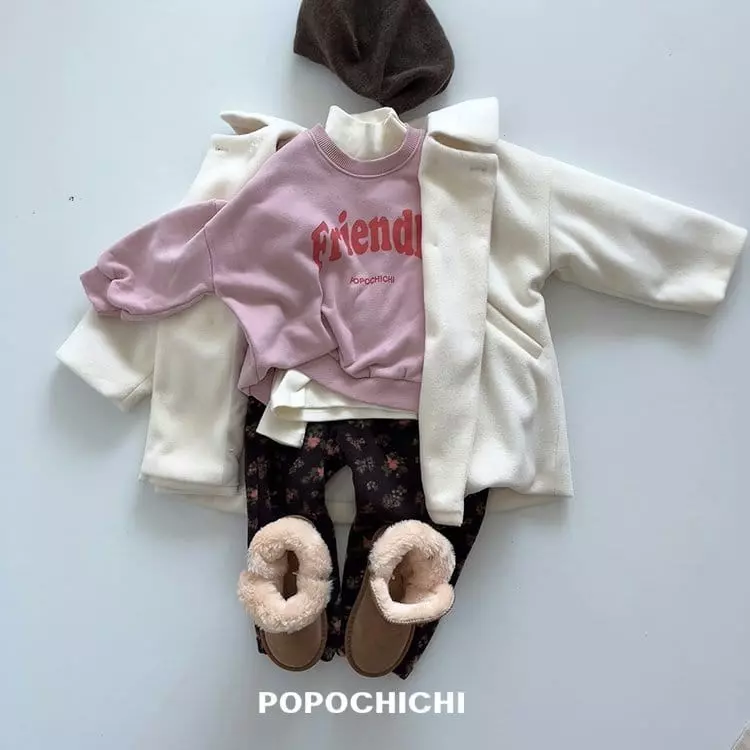 Popochichi - Korean Children Fashion - #prettylittlegirls - Friendly Sweatshirt - 3