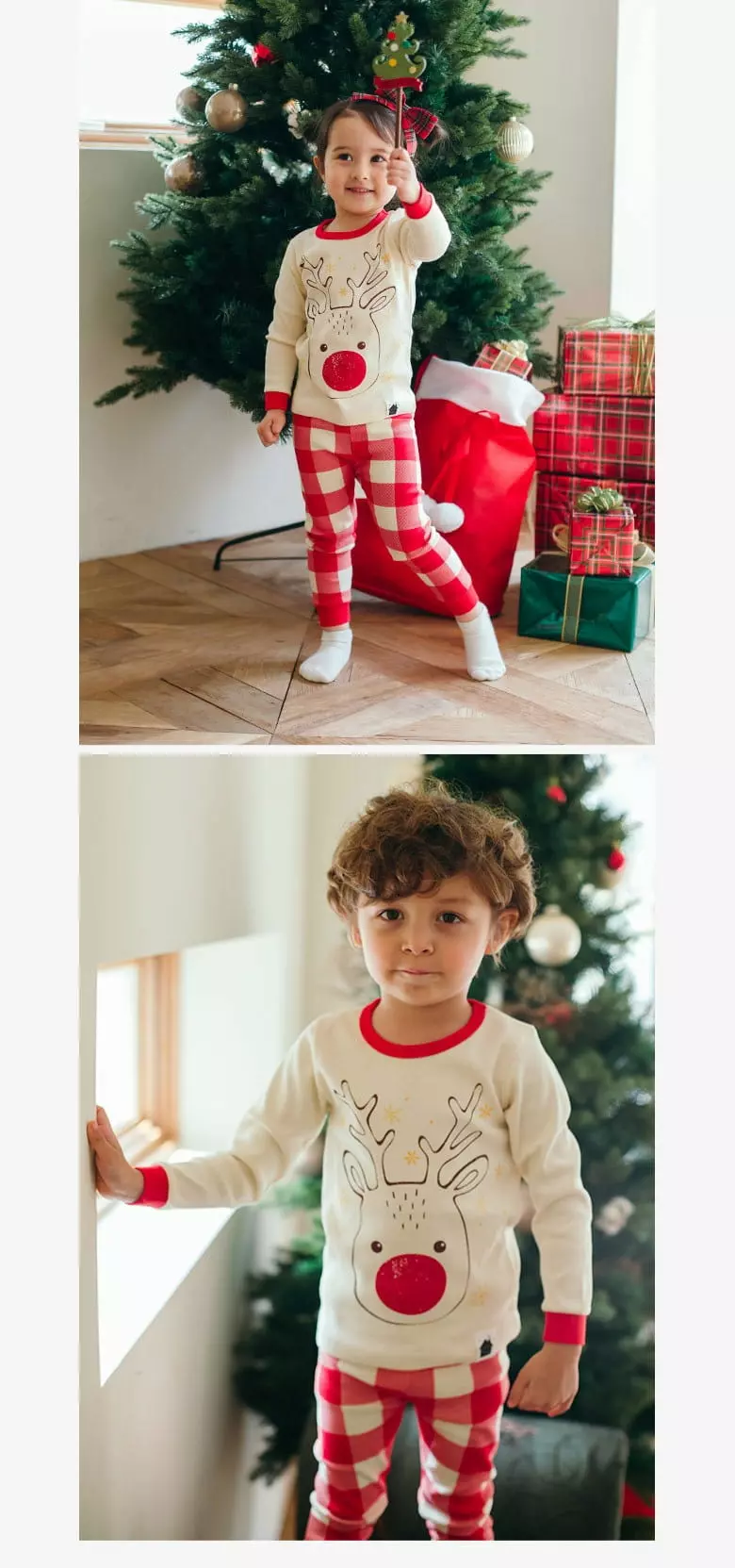 Puco - Korean Children Fashion - #minifashionista - Check Ruddolf Easywear