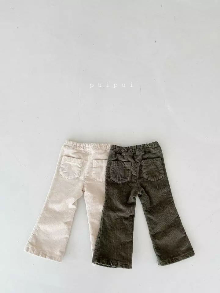 Puipui - Korean Children Fashion - #childrensboutique - Corduroy Pants - 10