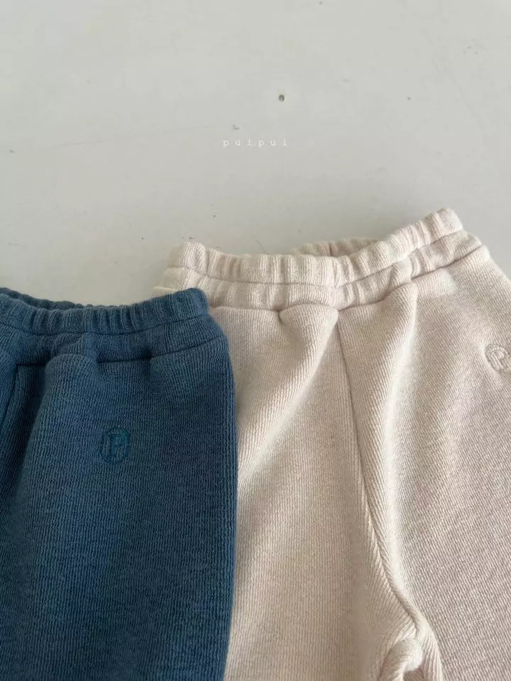 Puipui - Korean Children Fashion - #designkidswear - Embreodiery Banding Pnats - 5