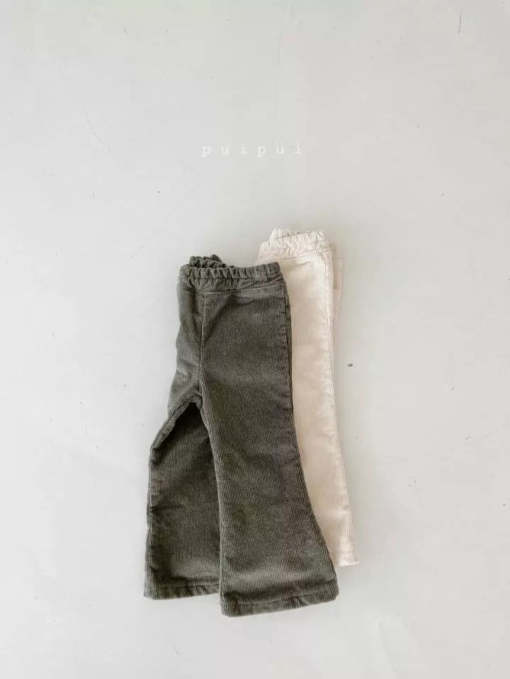 Puipui - Korean Children Fashion - #designkidswear - Corduroy Pants - 11