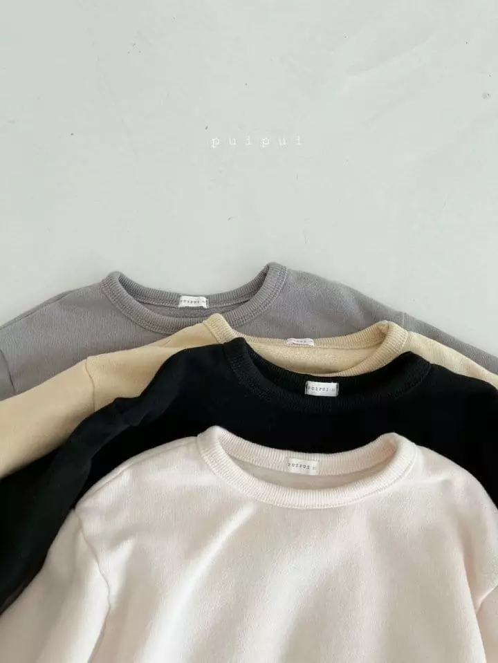 Puipui - Korean Children Fashion - #discoveringself - Mini Piping Tee - 5