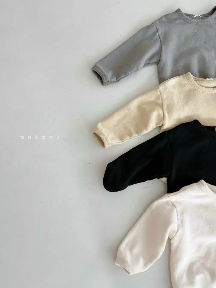 Puipui - Korean Children Fashion - #fashionkids - Mini Piping Tee - 6