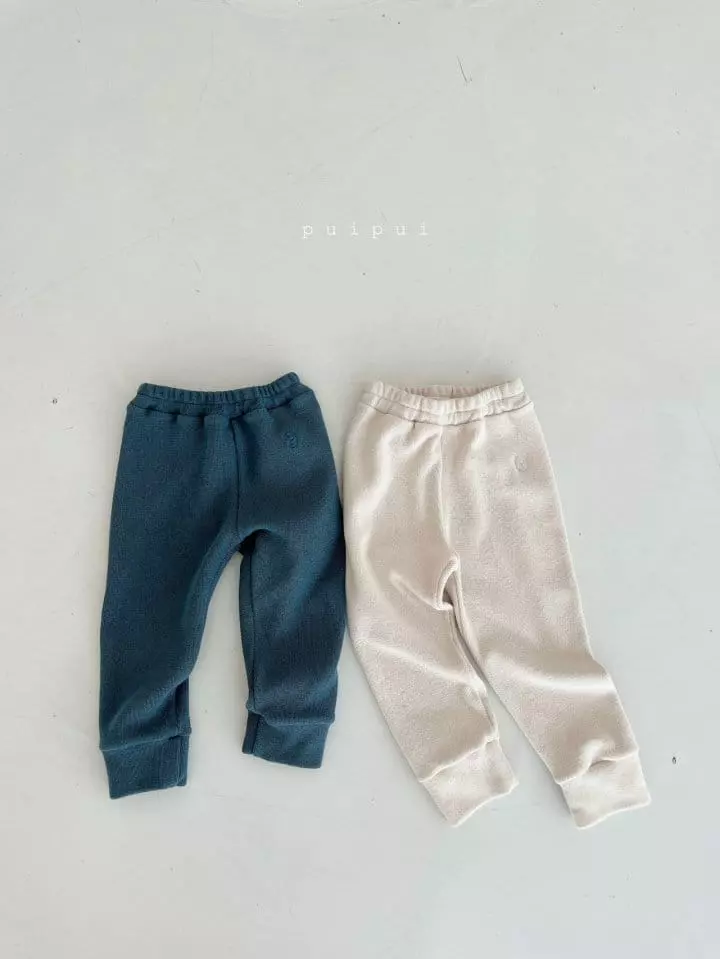 Puipui - Korean Children Fashion - #kidsstore - Embreodiery Banding Pnats - 9
