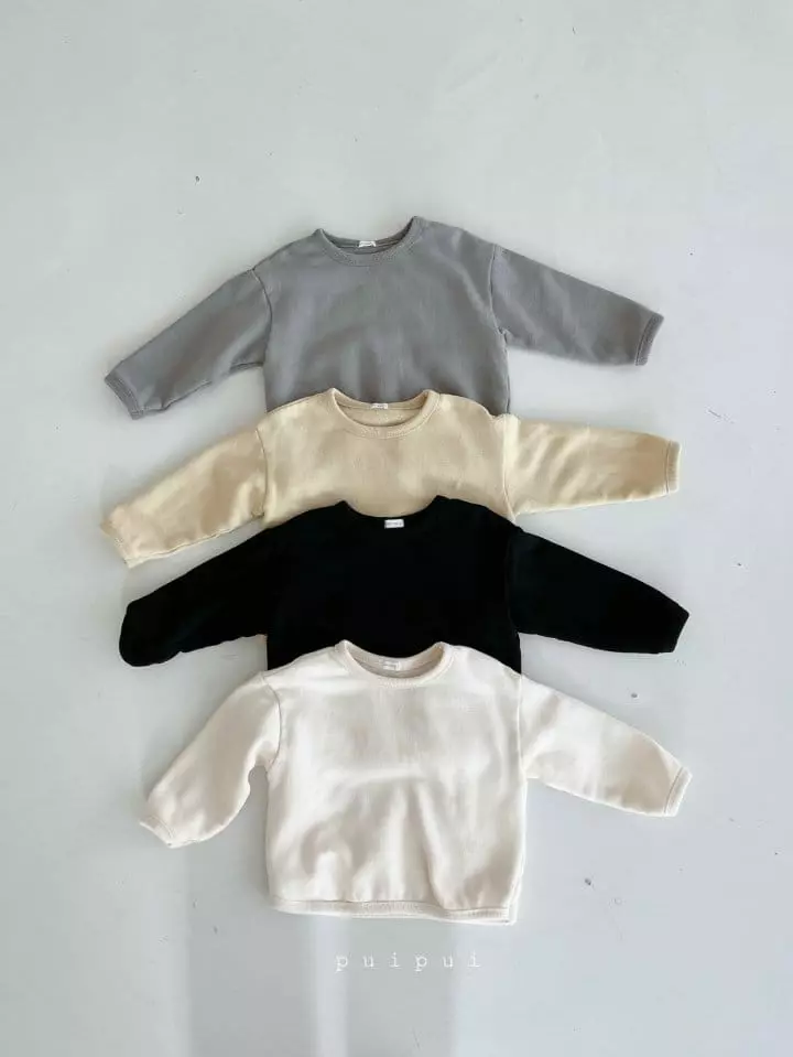 Puipui - Korean Children Fashion - #littlefashionista - Mini Piping Tee - 11